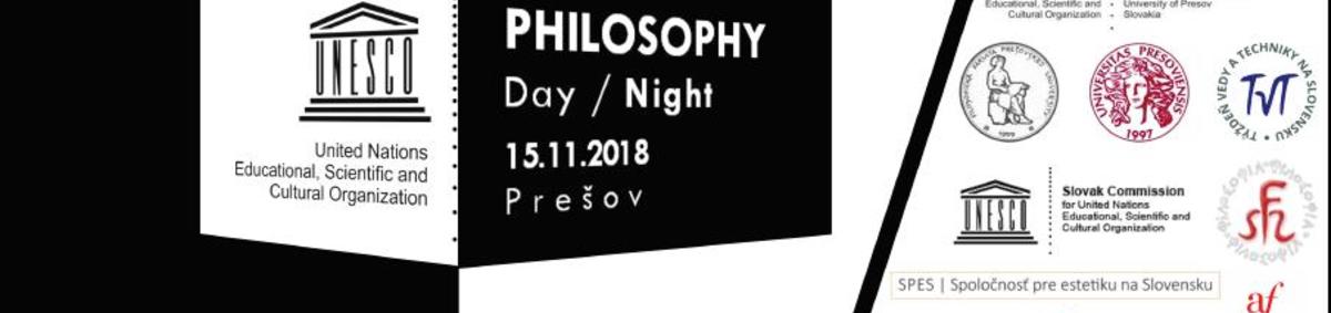 UNESCO Philosophy Day/Night 2018