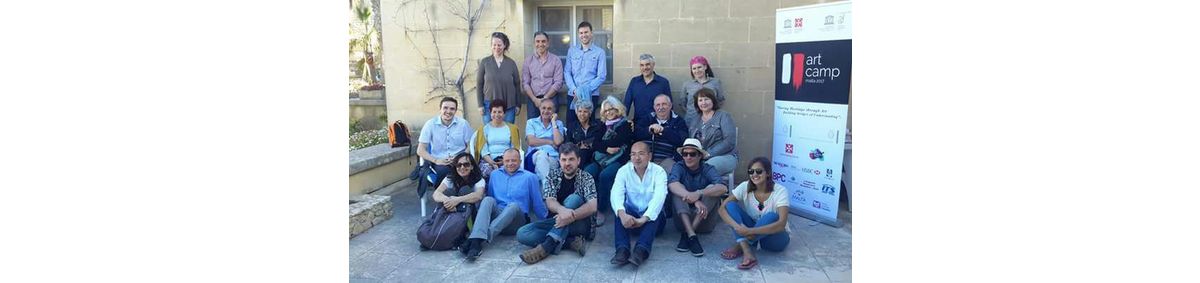 Maliar Peter Hargaš prezentuje v týchto dňoch Slovenkú republiku na podujatí Art Camp Malta 2017