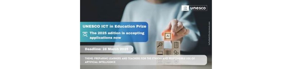 Cena UNESCO v oblasti využívania ICT vo vzdelávaní na rok 2025_Príprava žiakov a učiteľov na využívanie AI