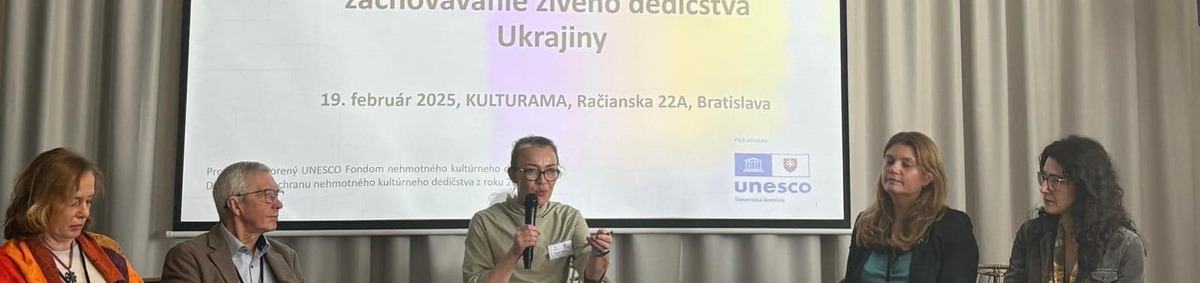 „To get together – spoločné zachovávanie živého dedičstva Ukrajiny“