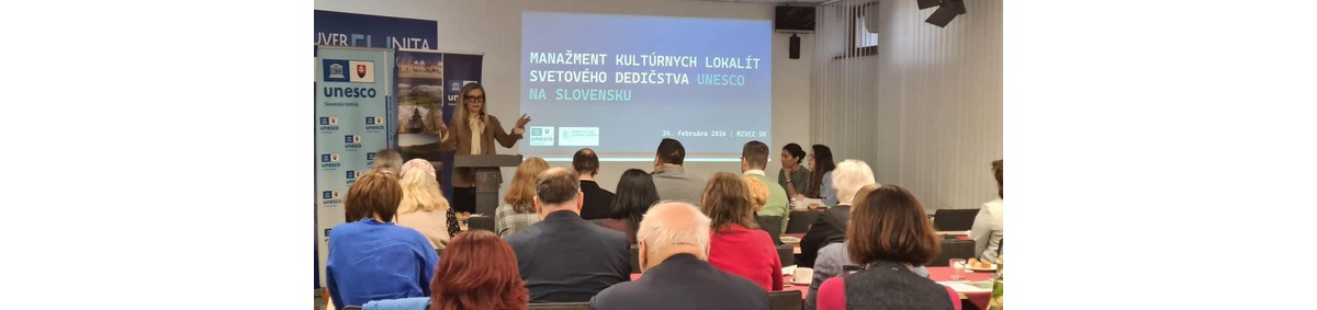 Seminár o manažmente kultúrnych lokalít UNESCO na Slovensku